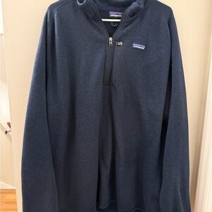 Patagonia Men's Dark Blue Zip-Up Better Sweater